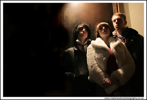 Ruby Tombs L-R: William Rook, Lauralee, Bobby Sparrow. Photo: Mark Newton