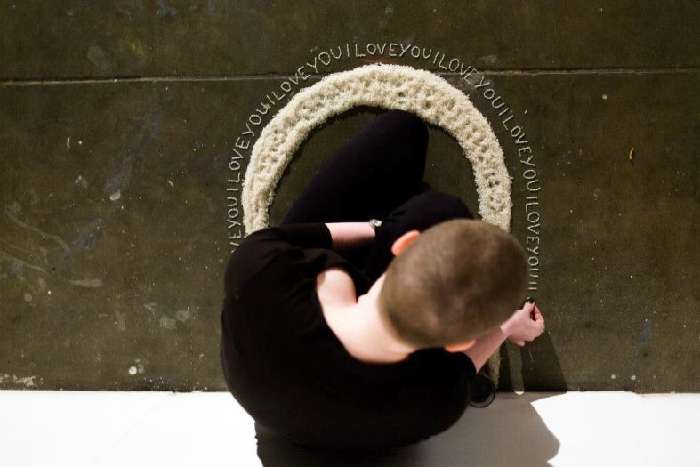 why can't I say te iubesc? by Laura Dee Milnes (2013/14) photo by Marco Berardi