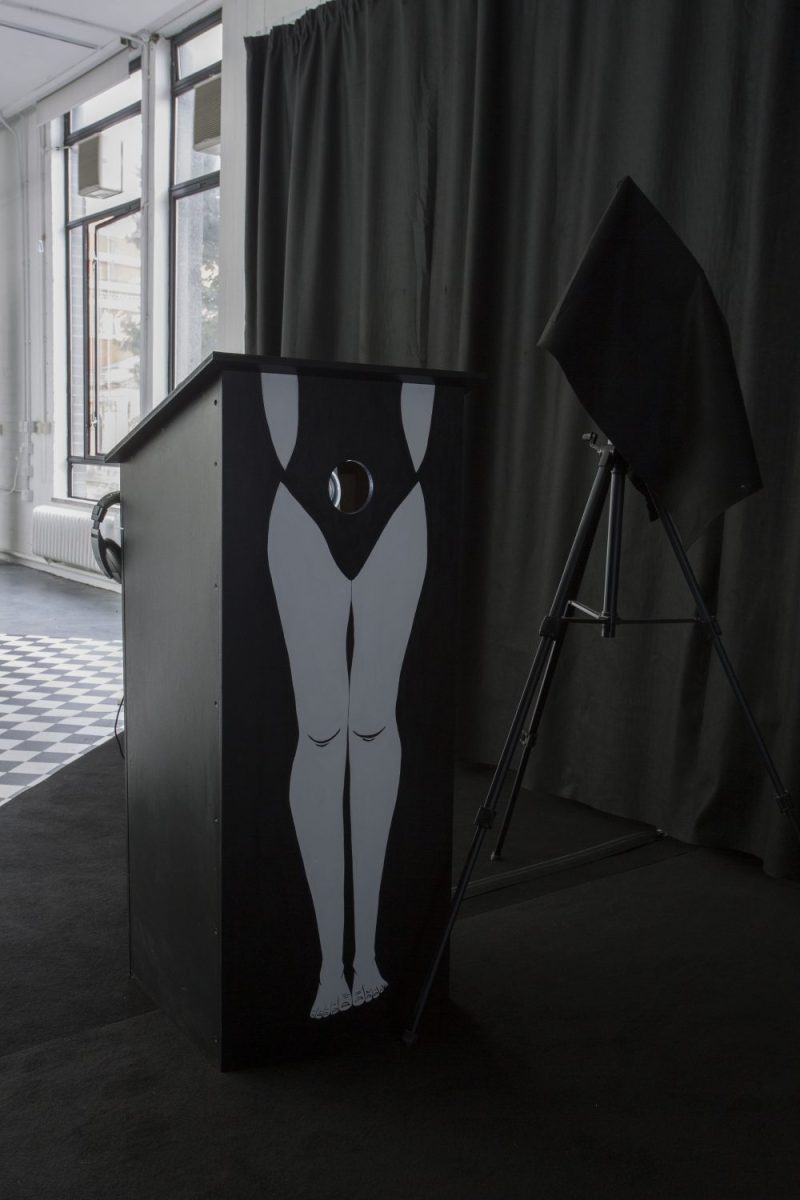 Laura Dee Milnes, The Making of Her (detail of NOTES ON RAGE: A Public Address), 2018. Photo: Oskar Proctor.