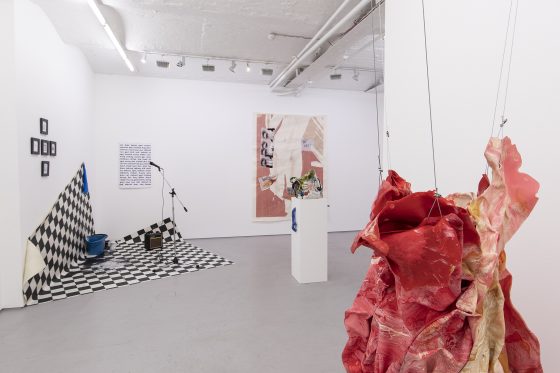 Laura Dee Milnes, All my best artworks start with a blue plastic bag (2018)